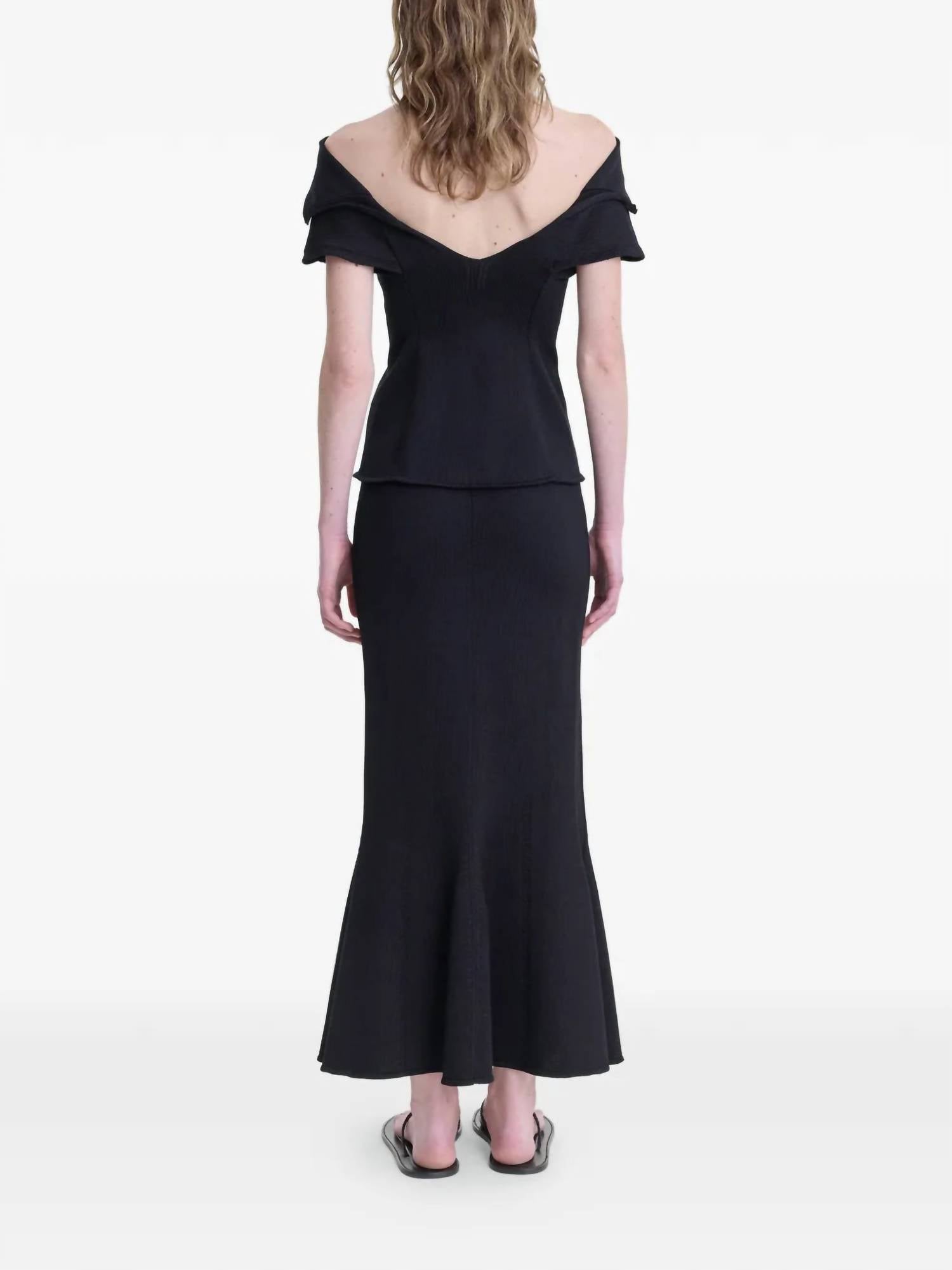 Fforme - Faye Folded Neckline Top