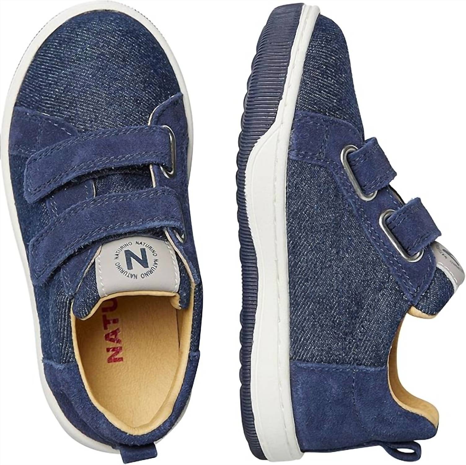 Naturino - Boys Caleb Denim Velcro Sneaker