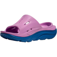 Hoka Unisex Ora Recovery Slide in cyclamen coastal sky - item