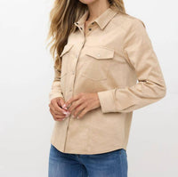 Esqualo - Suedine Blouse
