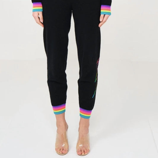 Rainbow Thunder Strike Cashmere Jogger