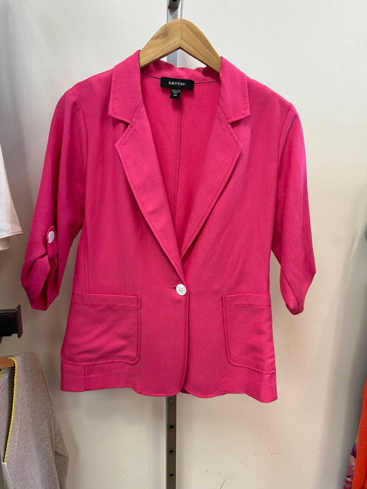 Karen Kane - rolltab sleeve jacket