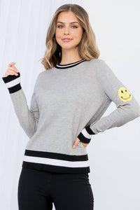 Thml - Harper Smiley Face Knit Sweater