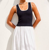 Fifteen Twenty - Women's Alicia Contrast Midi Dress