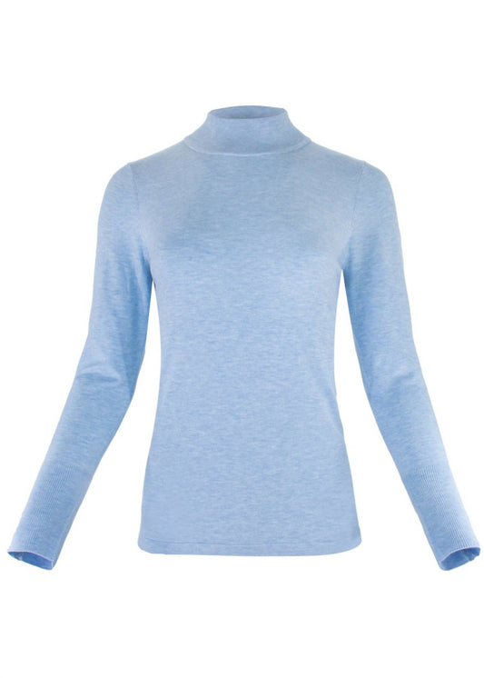 J'Envie/Eli - Long Sleeve Mock Neck Sweater