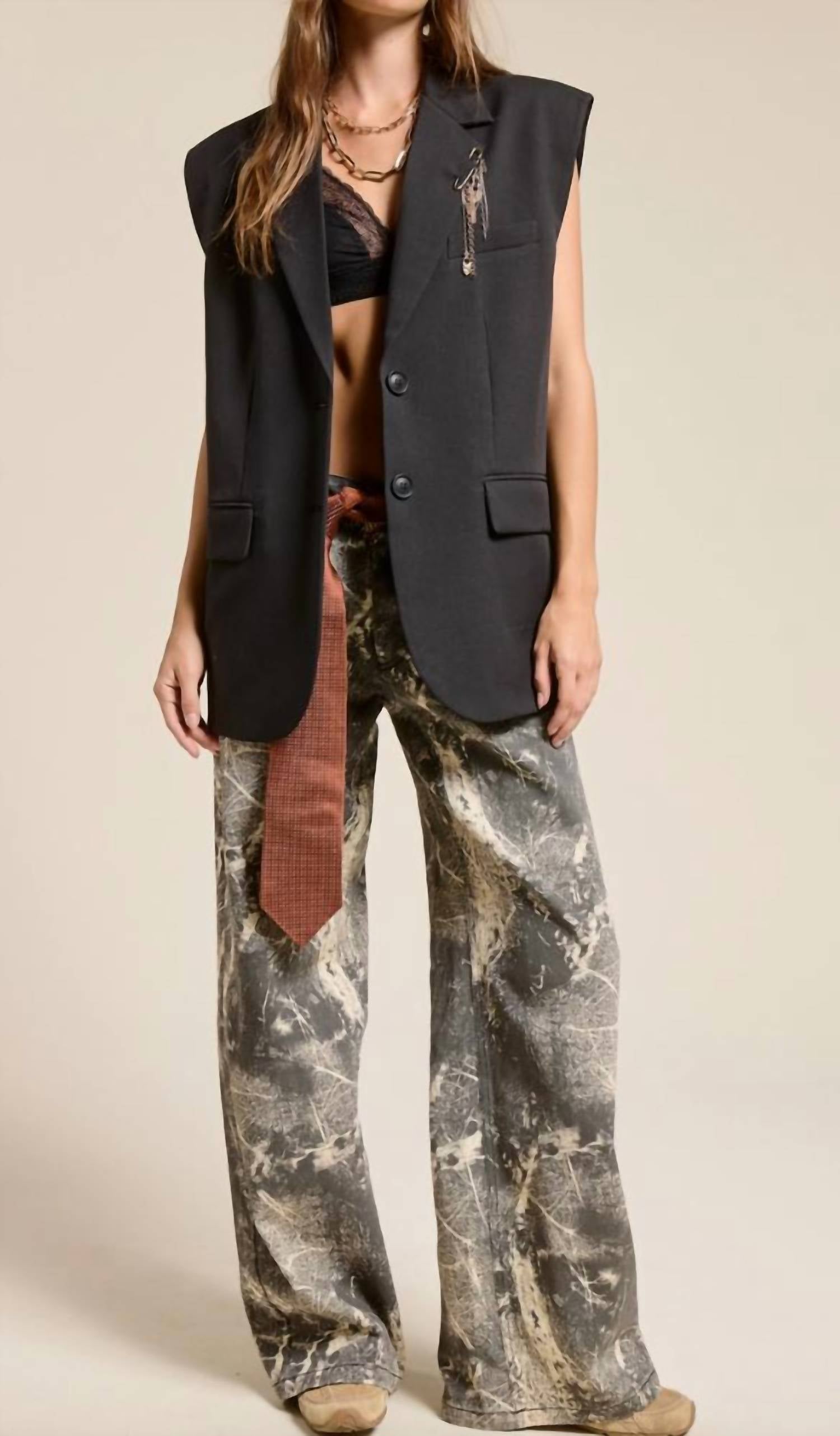 Mimosa - Oversized Structured Vest