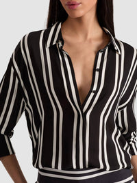 Alice + Olivia - Dimitra Oversized Button Down Shirt