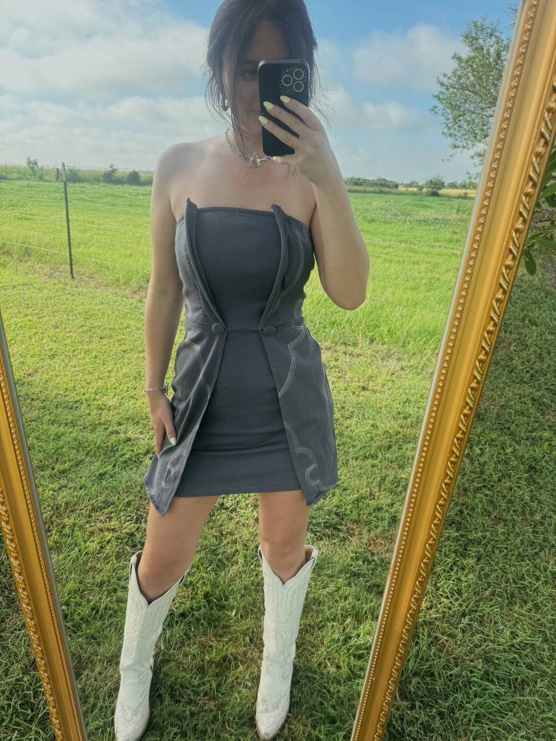 Blue B - Rodeo Mini Dress