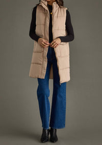 Panache - Long Puffer Vest