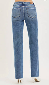 Risen - Tummy Control Straight Leg Jean