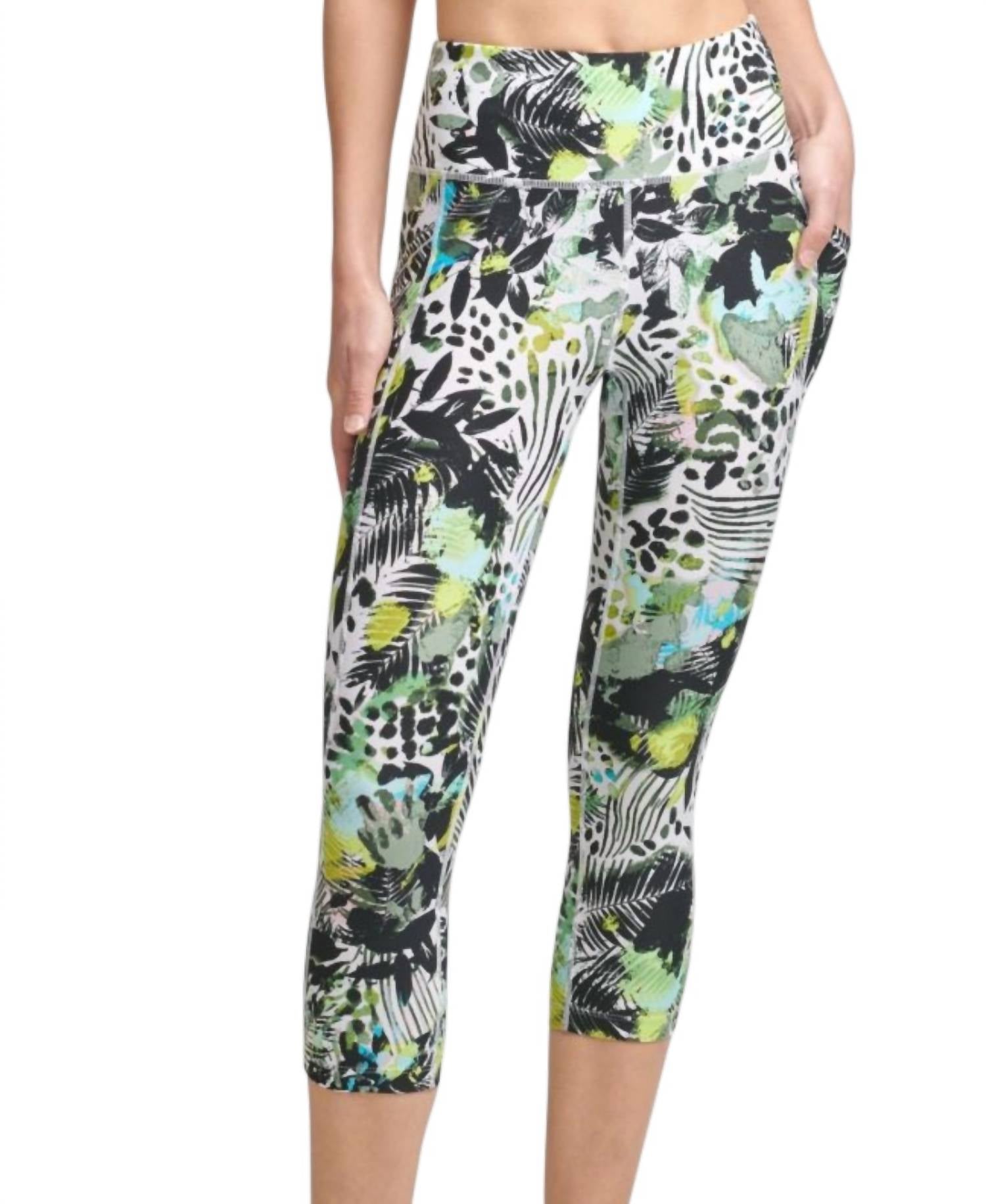 Calvin Klein - Performance Printed Cropped Leggings