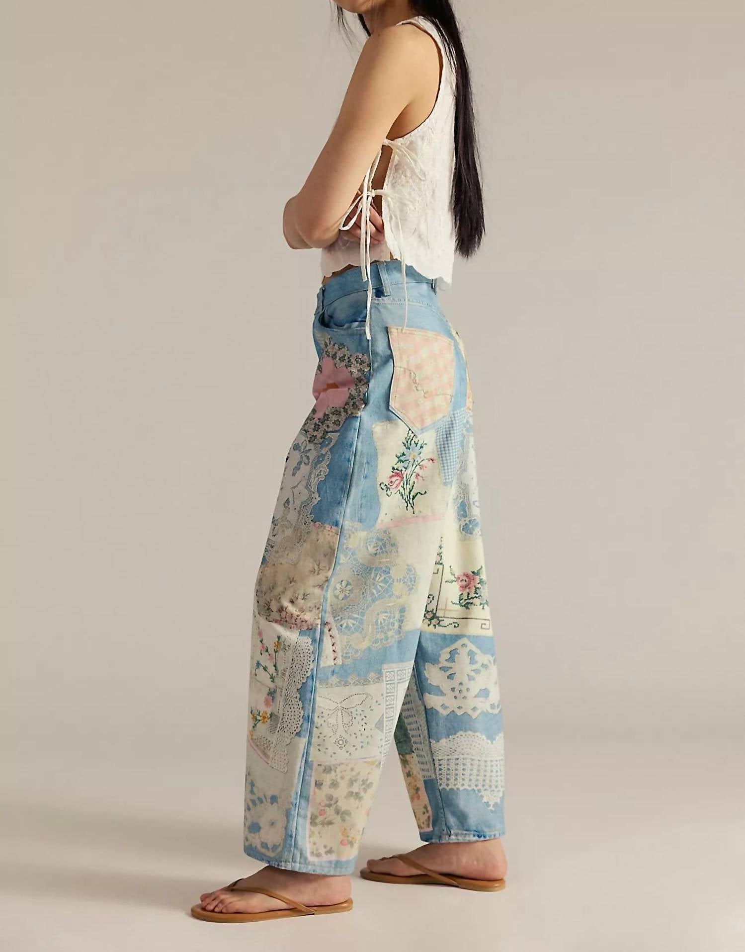 Free People - Illusions Relaxed Fit Jean