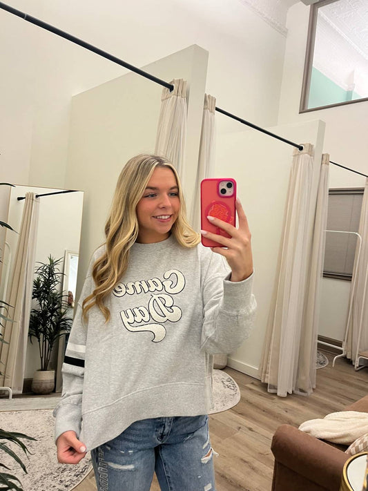 Shiraleah - Women's Game Day Relaxed Sweatshirt