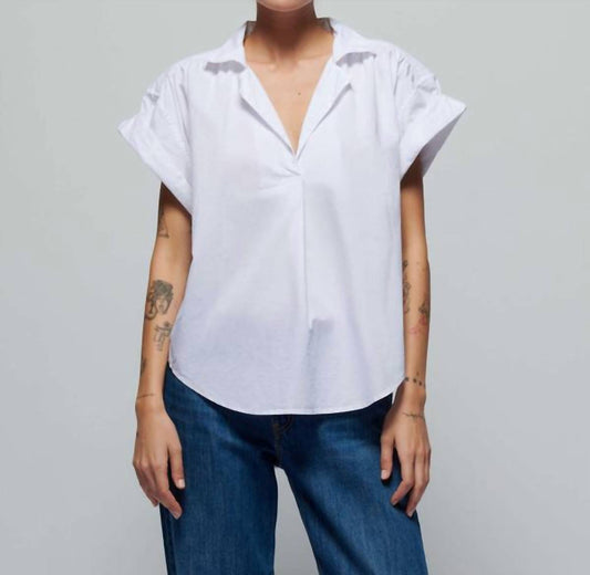 Nation Ltd - Elliot Cap Sleeves Shirt