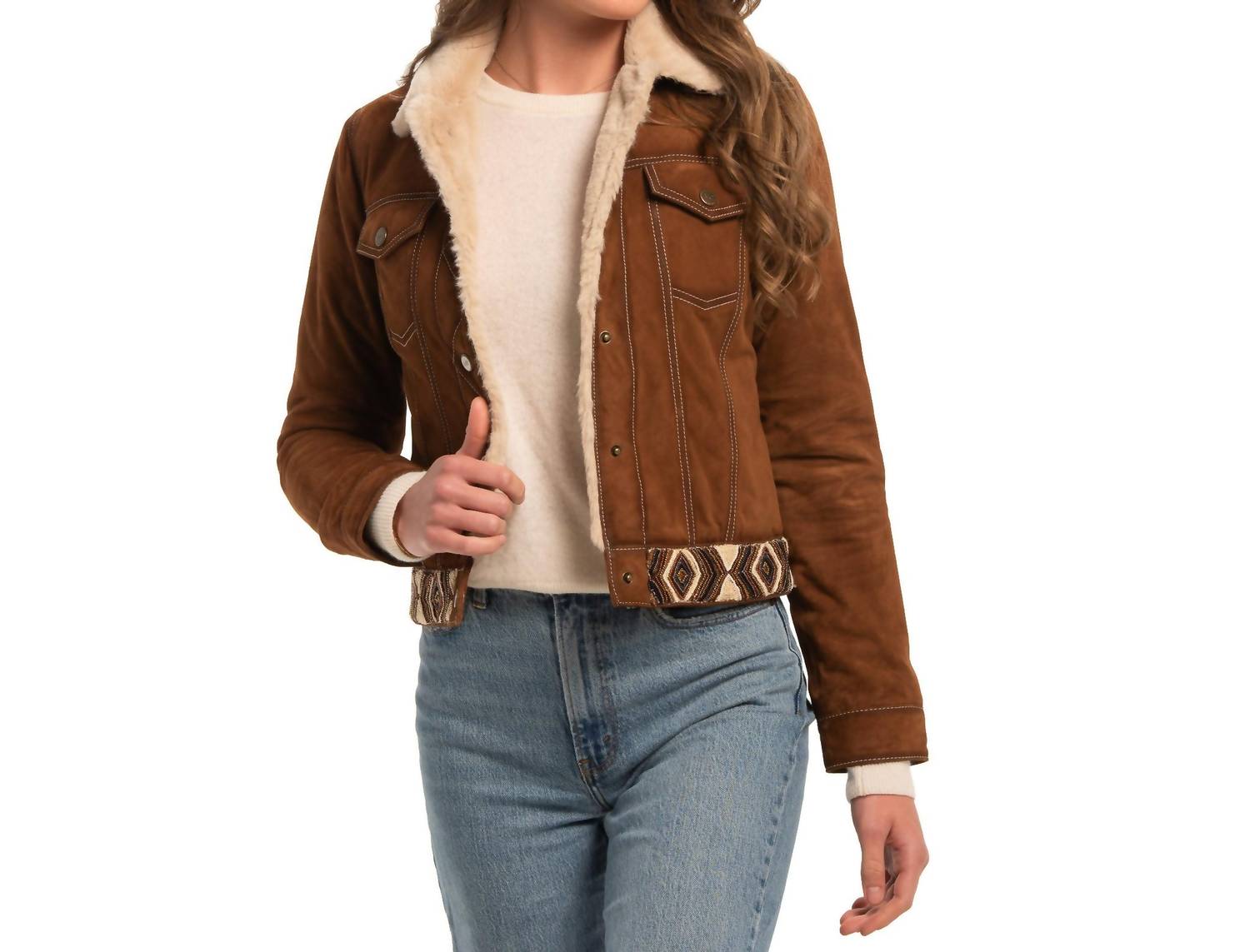 Madison Creek Outfitters - Bison Beaded Jacket