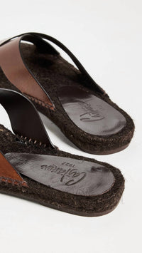 Castaner - Men's Kevin Leather Slip On Sandal