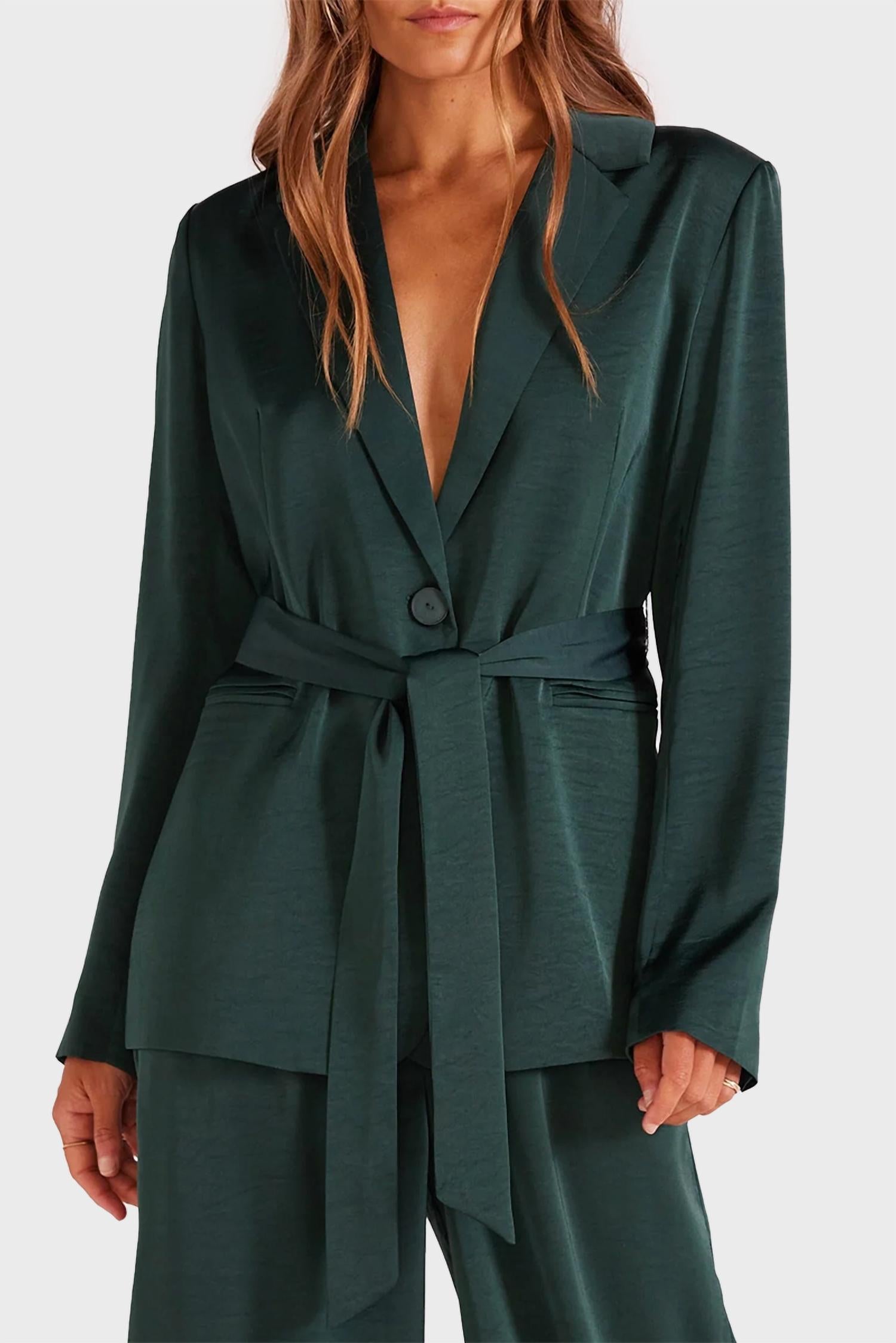 Minkpink - Erin Belted Blazer