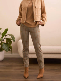 Tribal - Slub Twill Zip-Front Mock Neck Jacket