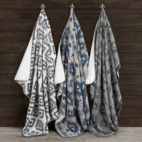 Hiend Accents - Aztec Designer Shearling Throw Blankets