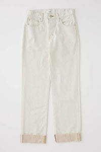 Moussy Bellport Straight Jean in white - women's jeans - view 5