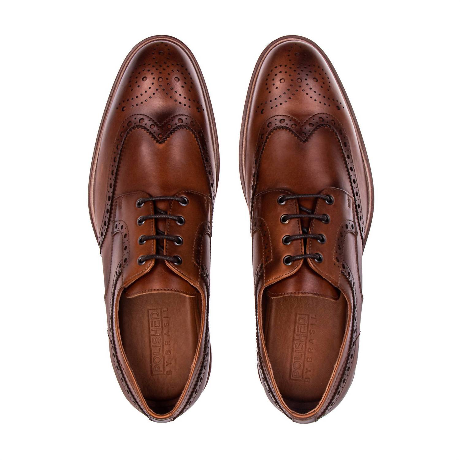Polished - Men's Troia Leather Derby Shoes