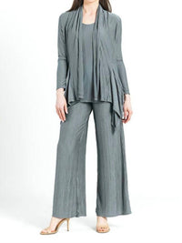 Clara Sunwoo - Soft Pleat Knit - Cardigan & Tank Twinset