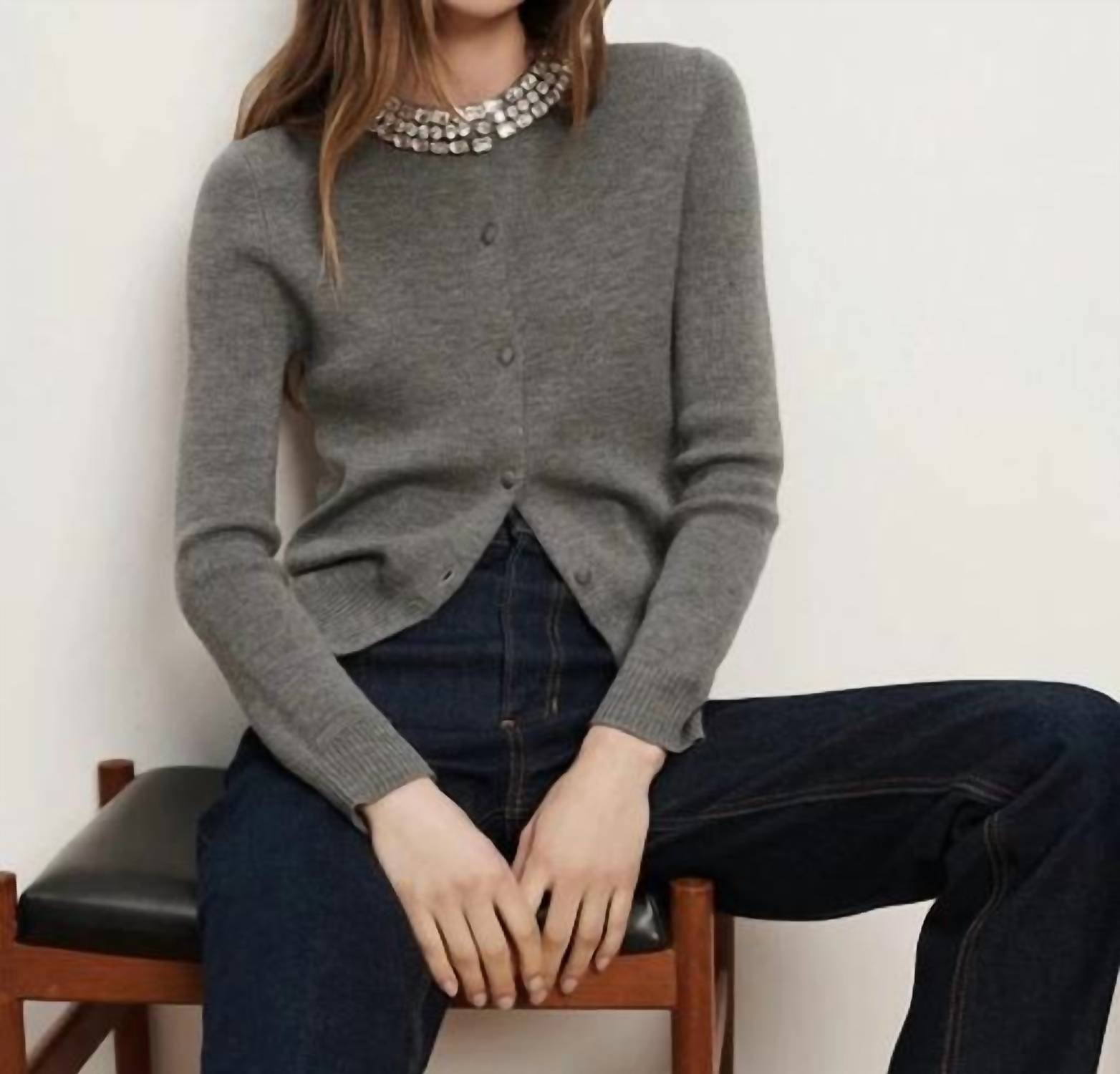 Veronica Beard - Daro Embellished Cardigan