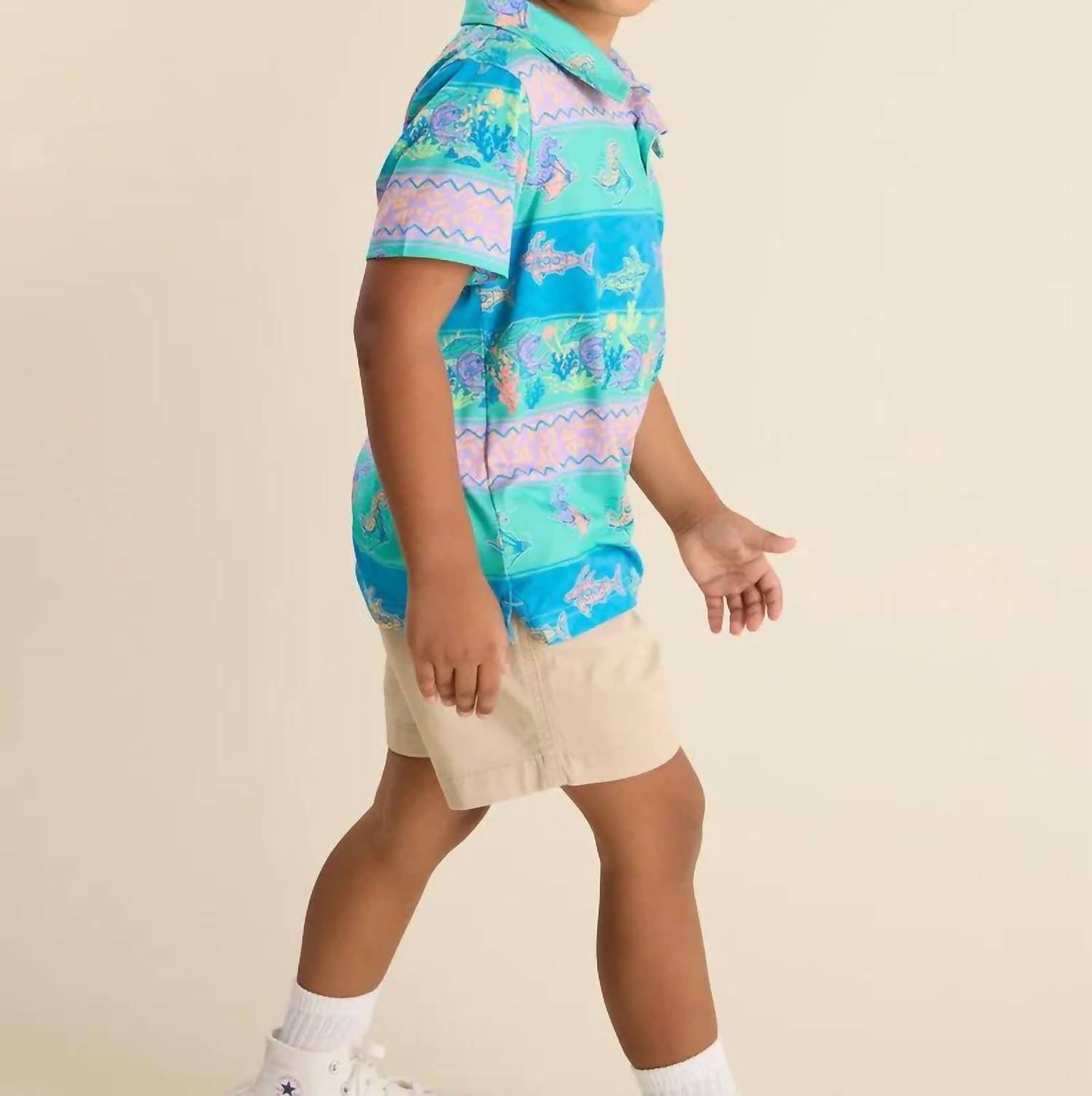 Chubbies - Lil Neptune's Weekend Wear Toddler Performance Polo