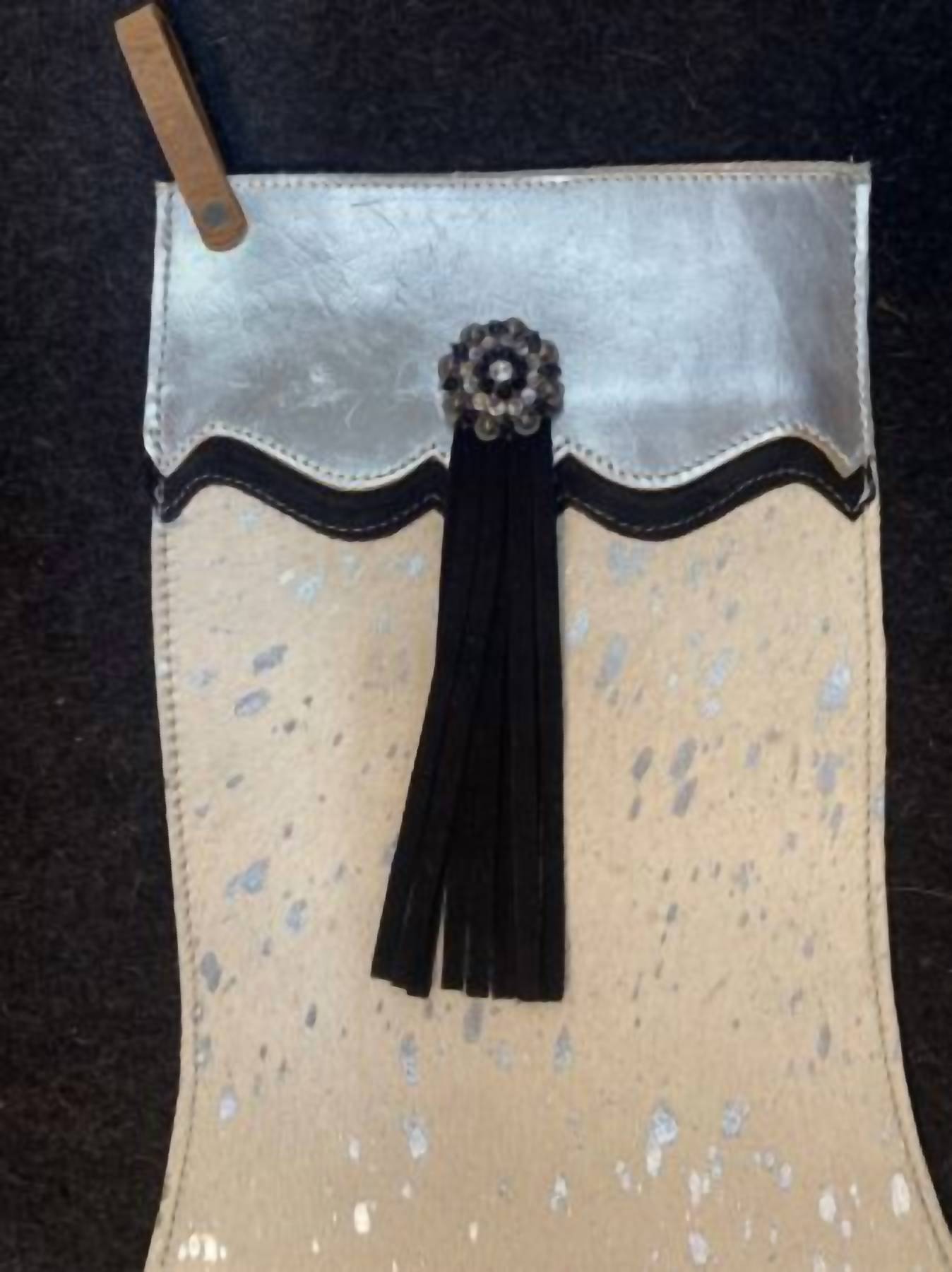 Showman - Cowhide Leather Christmas Stocking