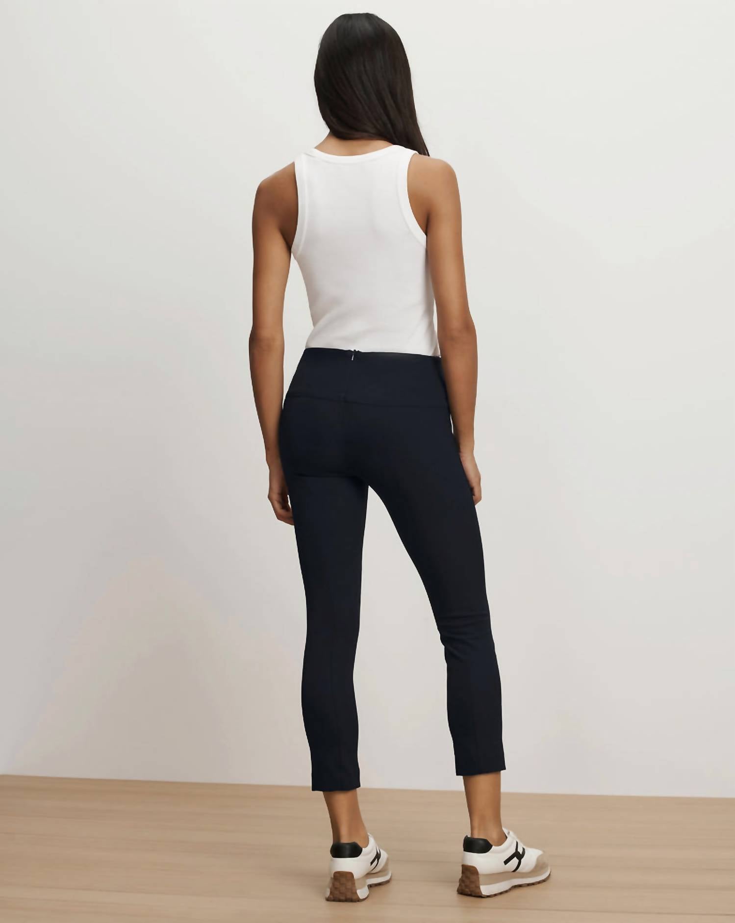 Veronica Beard - Zip Back Scuba Slim Fit Pants