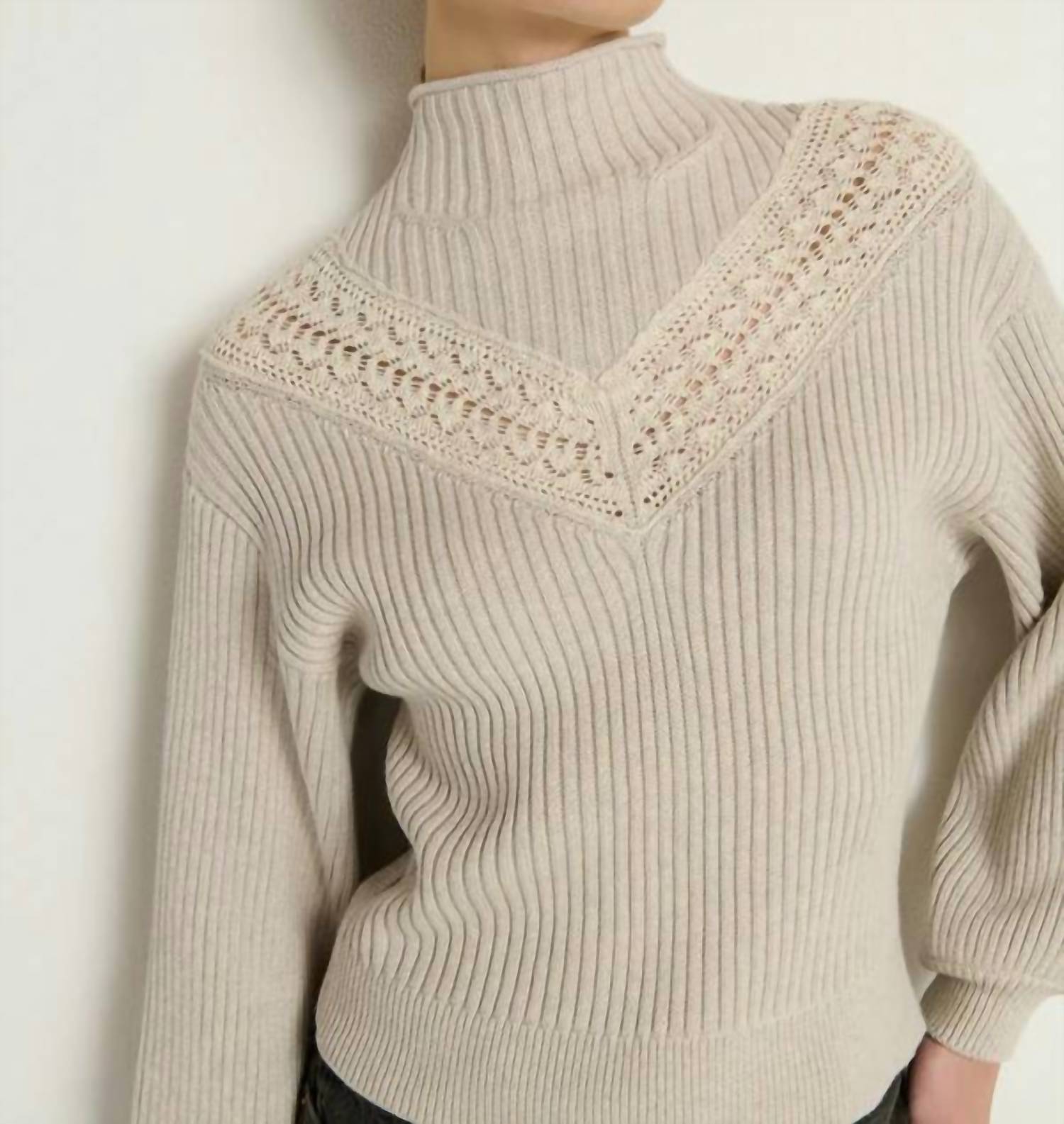 Nation Ltd - Cassandra Long Sleeve Pullover