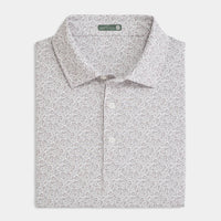 Genteal - Men's Printed Performance Short Sleeve Polo