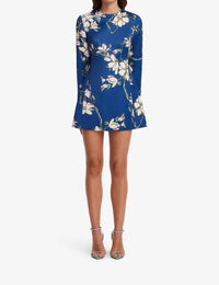 Leo Lin - Aliza Long Sleeve Petal Mini Dress