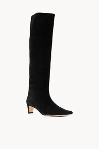Staud - Women's Wally Suede Knee Boots