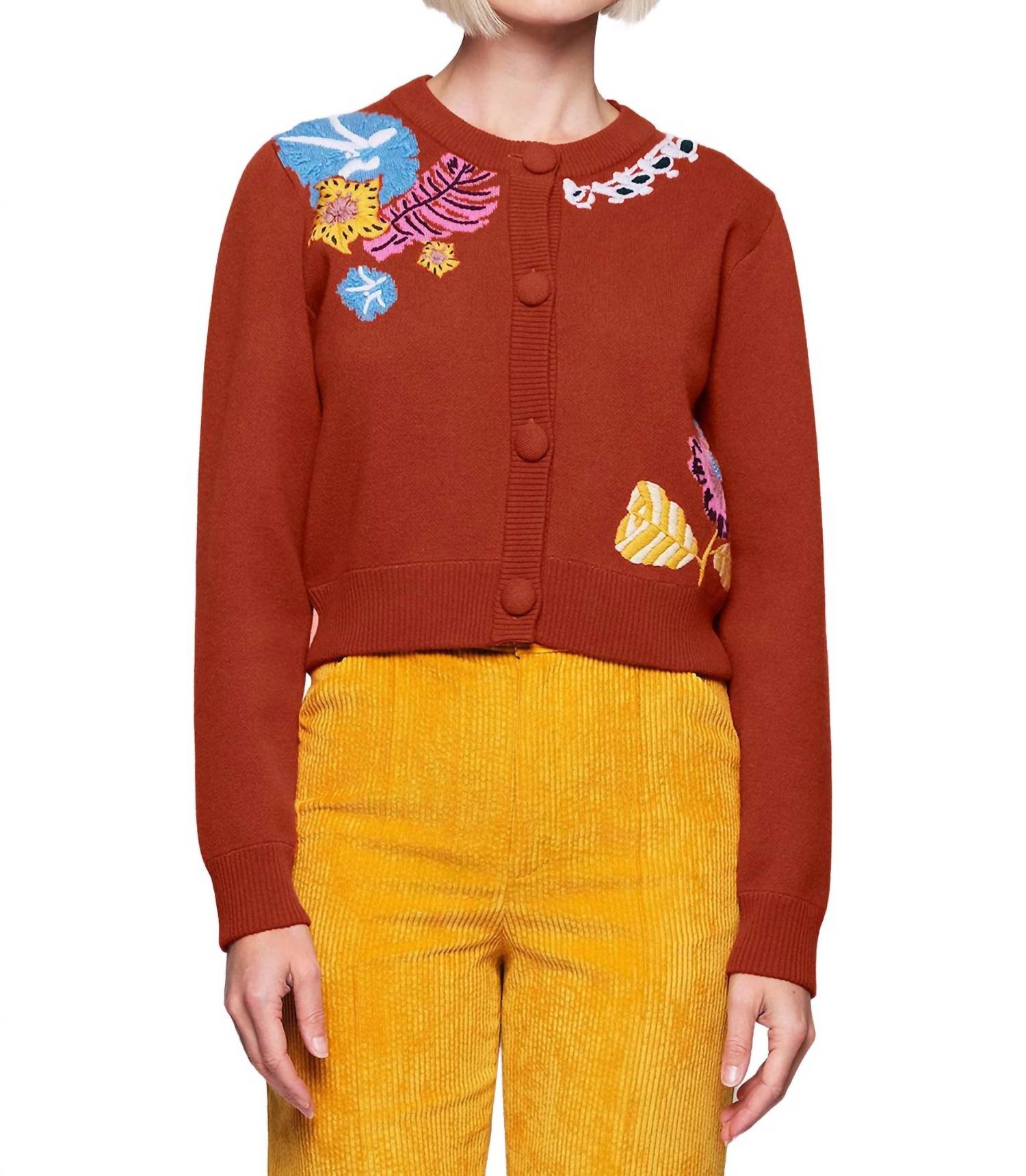 Mirto - Jacquard Cardigan