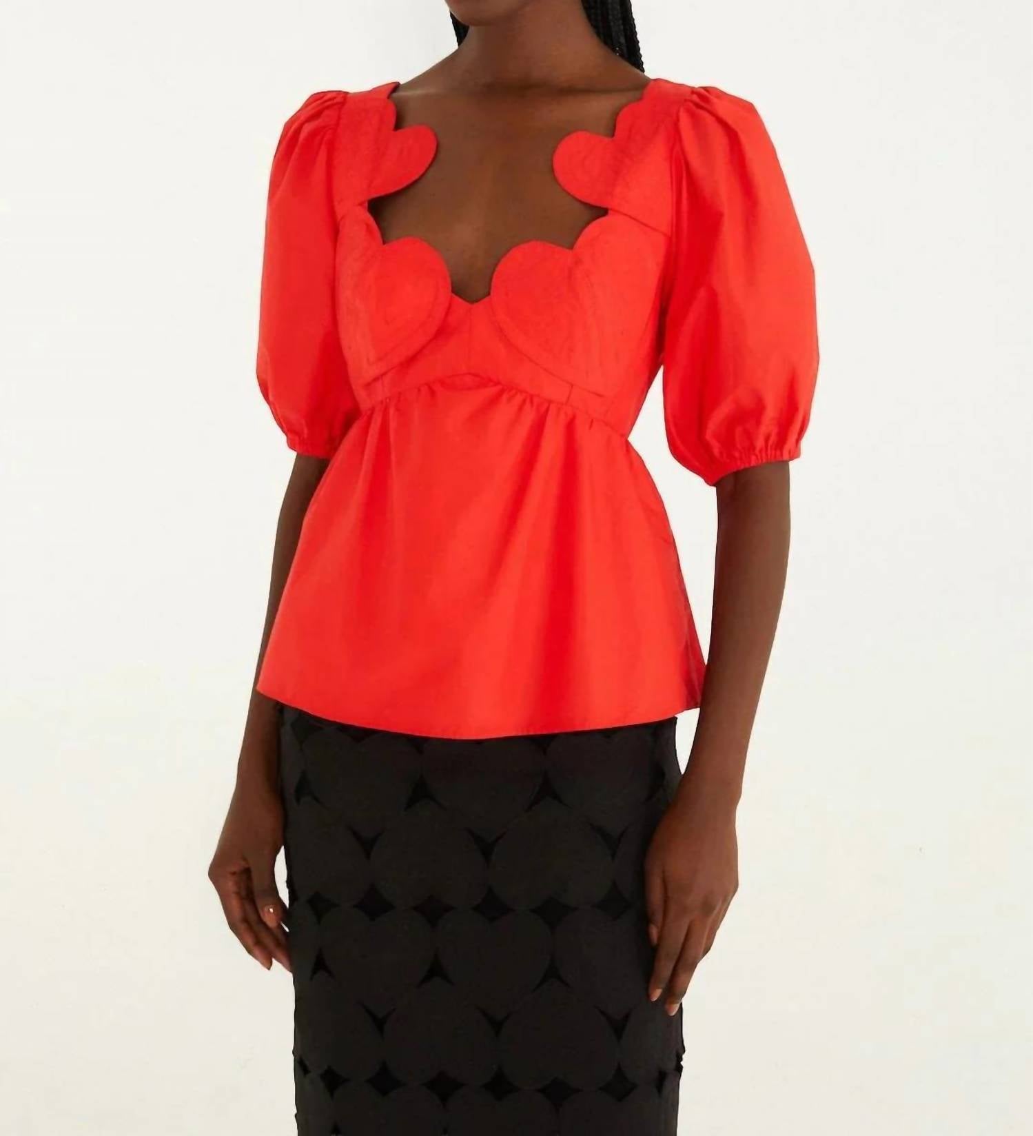 Farm Rio - Hearts Blouse