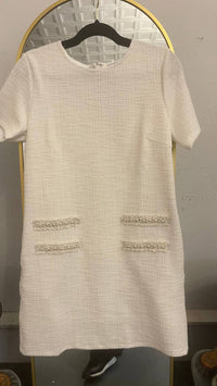 She + Sky - Ivy Pearl Studded Mini Dress