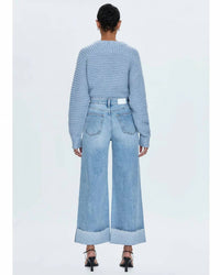 Pistola - Lana High Rise Ultra Wide Cuffed Jeans