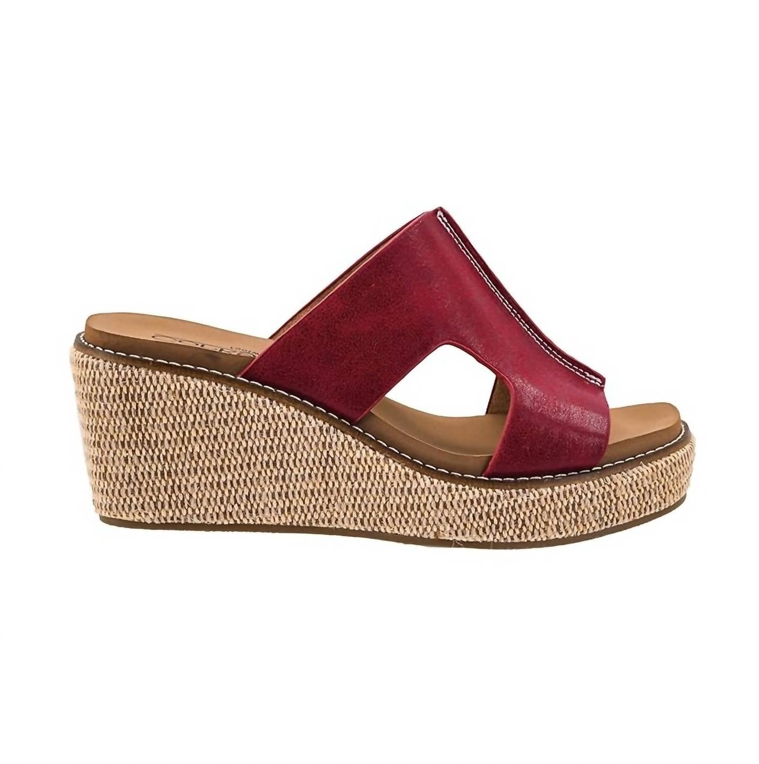 Corkys Footwear - Women's Kiss ‘n’ Tell Slip-on Wedge Sandal