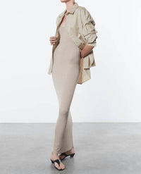 Enza Costa - Stretch Silk Knit Maxi Dress