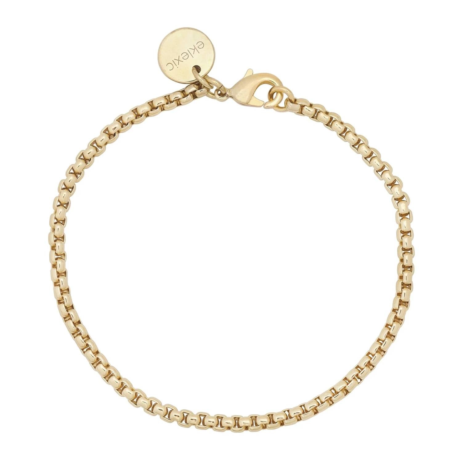 Eklexic - Women's Thin Luciana Anklet