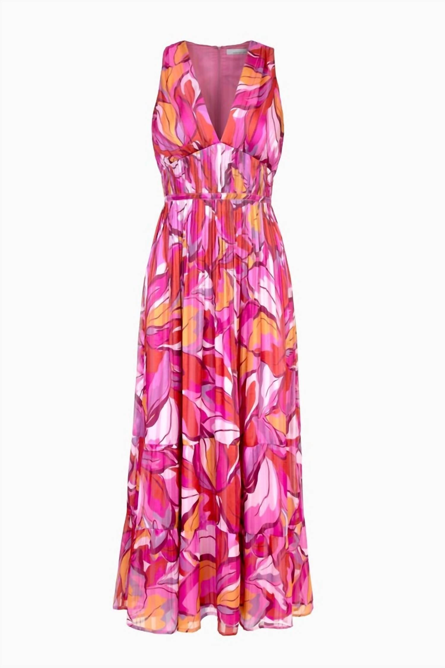 Adelyn Rae - Lois Pleated Maxi Dress