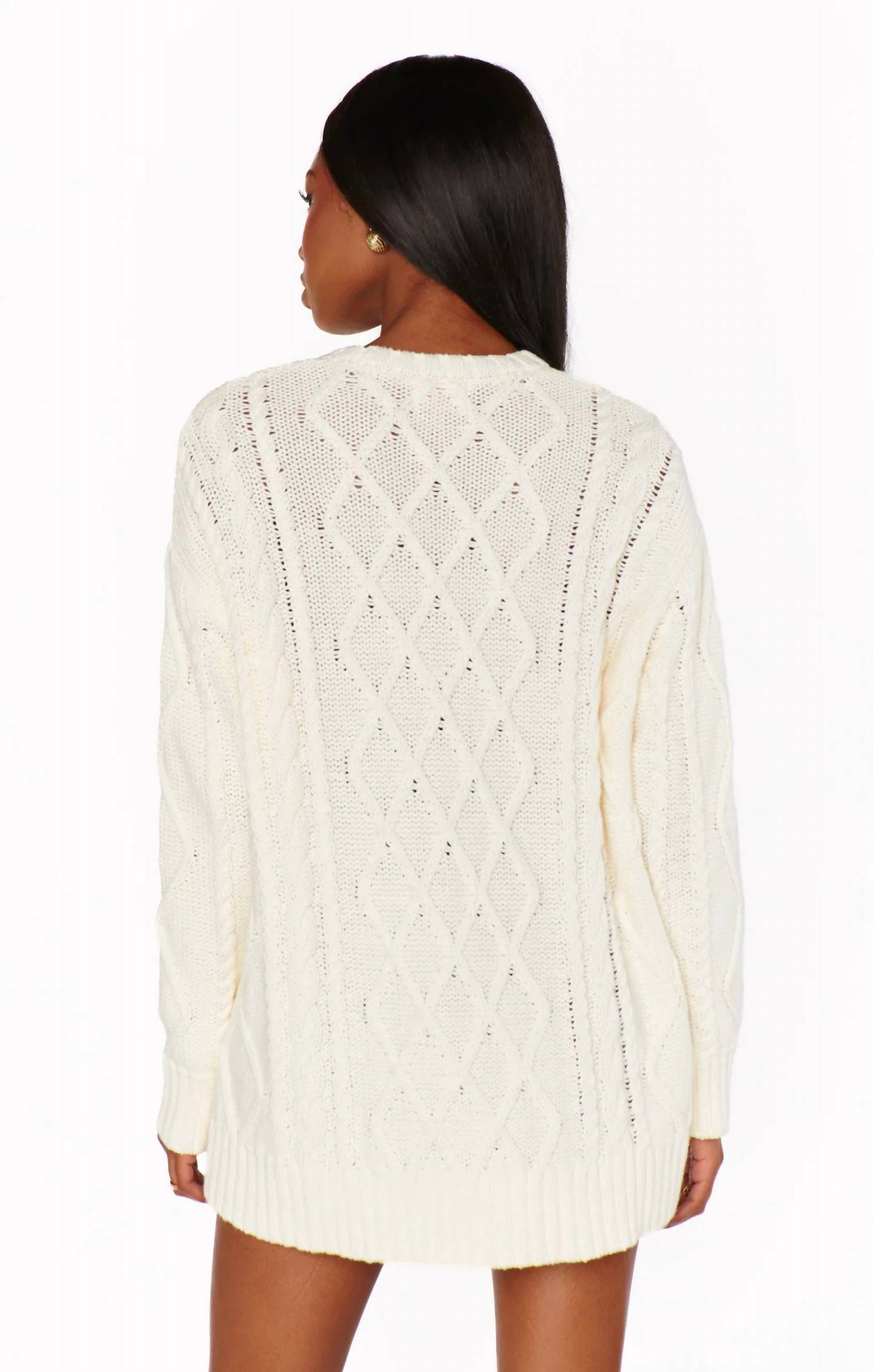 Show Me Your Mumu - Every Day Cable Knit Sweater