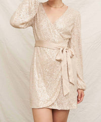 En Creme - Sequin Mini Dress