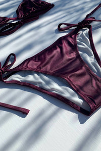 SOLID & STRIPED Iris Bottom in eggplant - women's swimwear - view 4