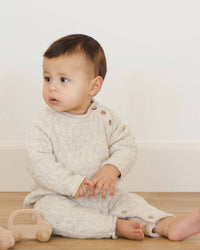 Quincy Mae - Cozy Heather Knit Jumpsuit