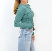 Nation Ltd - Nico Seamed Top