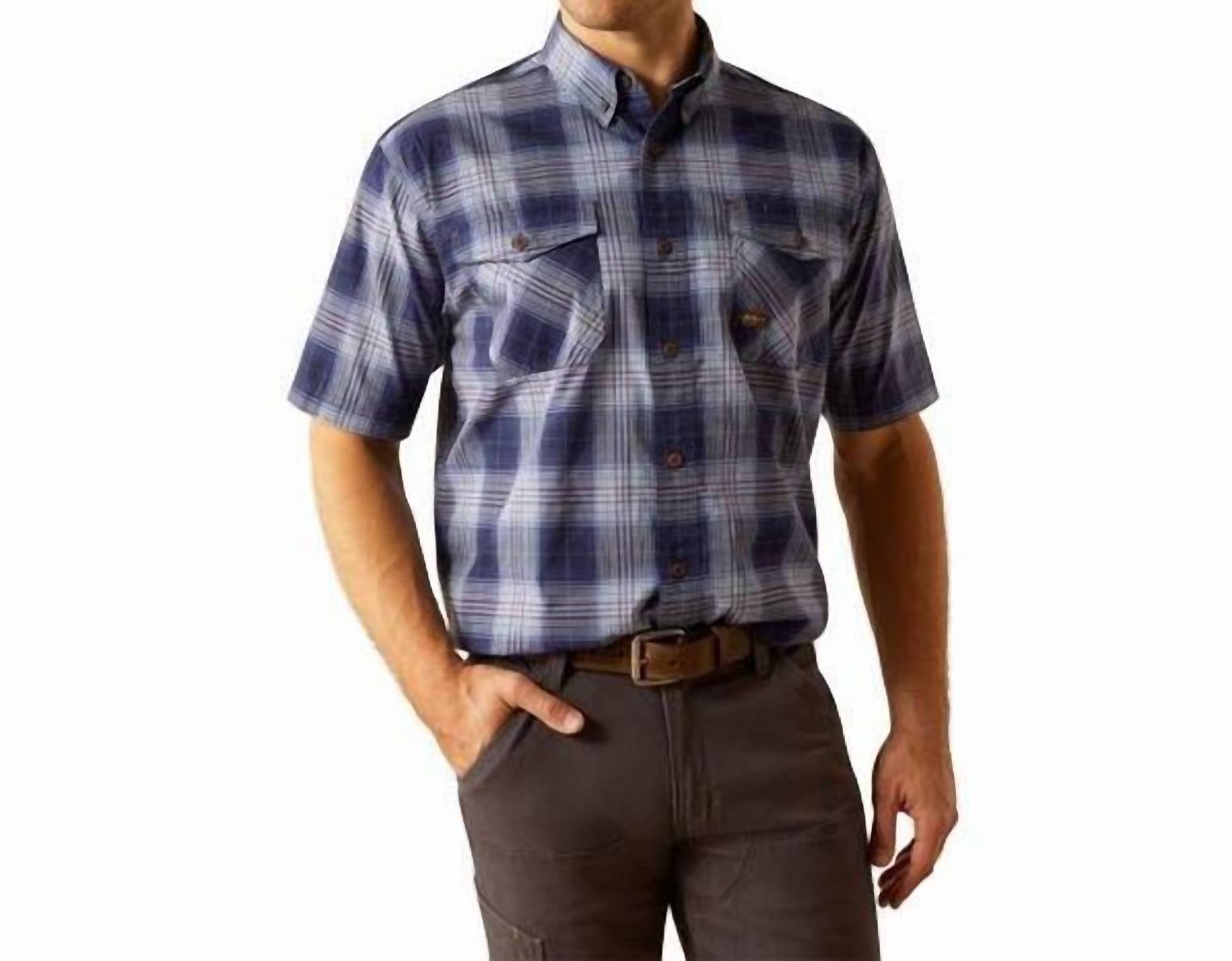 Ariat - Men's Made Tough Durastretch Short Sleeve Work Shirt