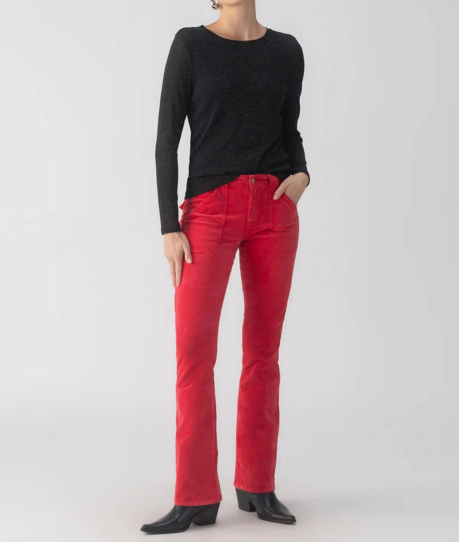 Sanctuary - Velveteen Hayden Bootcut Jean