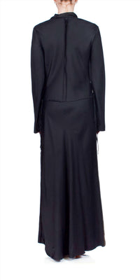 Bec + Bridge - Emery Long Sleeve Tie Maxi Dress